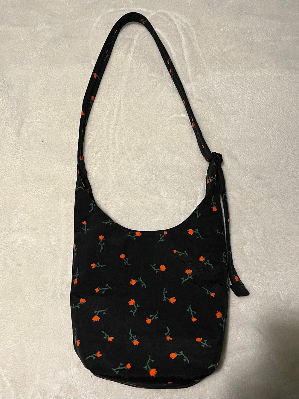 Baggu Small Nylon Sling in Painted Wildflower EUC